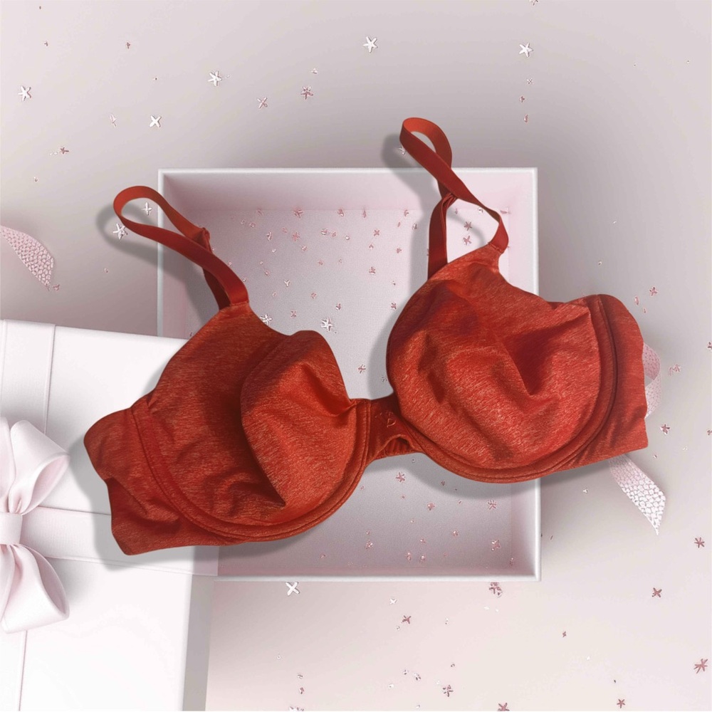 Victoria's Secret Unlined Demi Red Bra
